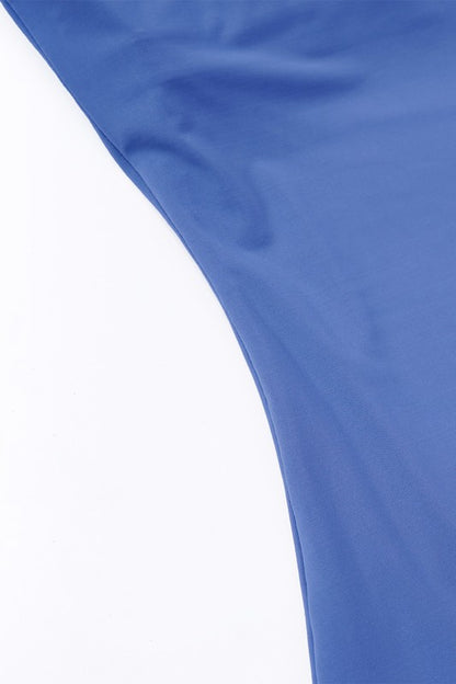 Corseted wrap bodycon dress