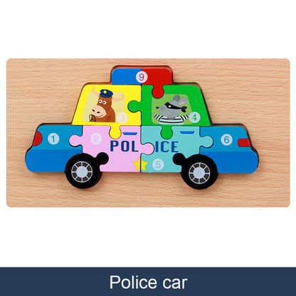 3D Wooden Puzzle