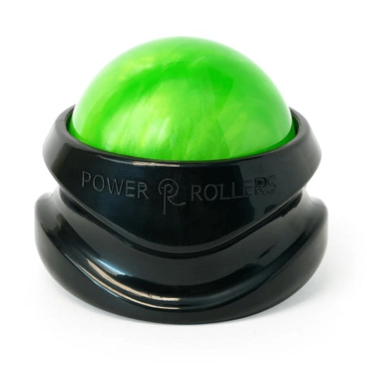 DFX home spa power massage rollers device with multiple roller heads, ergonomic handle, and intensity settings


