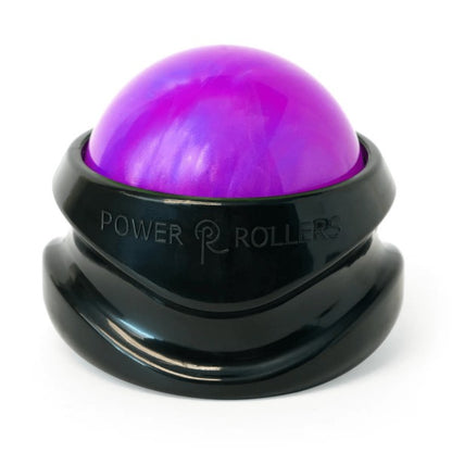DFX home spa power massage rollers device with multiple roller heads, ergonomic handle, and intensity settings

