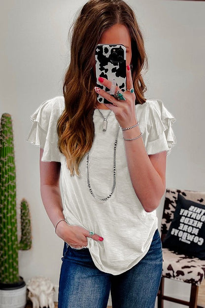 Hem width is designed with a relaxed silhouette—comfortable through movement and sitting. 