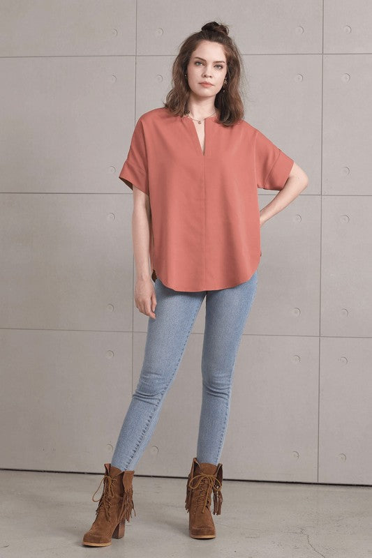 Drapey cut doesn’t cling—flows gently over the body.