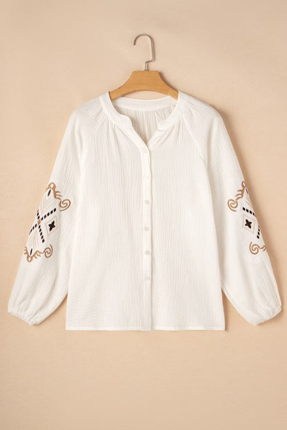 Crew neckline keeps the look refined and versatile.