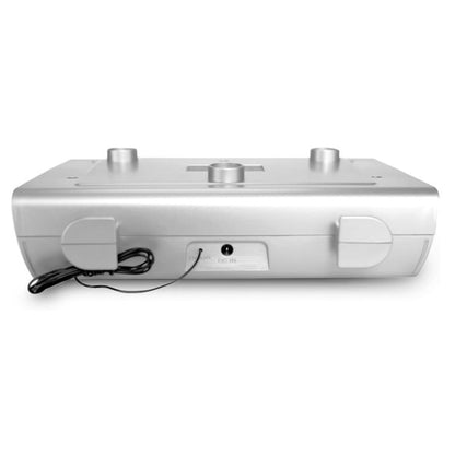 The Emerson Under-Cabinet FM Radio with Bluetooth is your countertop-clearing audio companion. Designed to mount neatly under cabinets, it delivers rich stereo sound, hands-free calling, and wireless streaming—all while saving space and elevating your kitchen vibe.