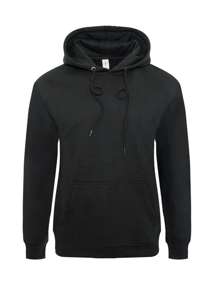A cozy fleece pullover hoodie that blends soft, warm fabric with a relaxed, versatile fit, featuring a secure kangaroo pocket, ribbed cuffs and hem, and an adjustable hood for all-day comfort and easy layering.