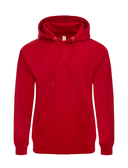 A cozy fleece pullover hoodie that blends soft, warm fabric with a relaxed, versatile fit, featuring a secure kangaroo pocket, ribbed cuffs and hem, and an adjustable hood for all-day comfort and easy layering.