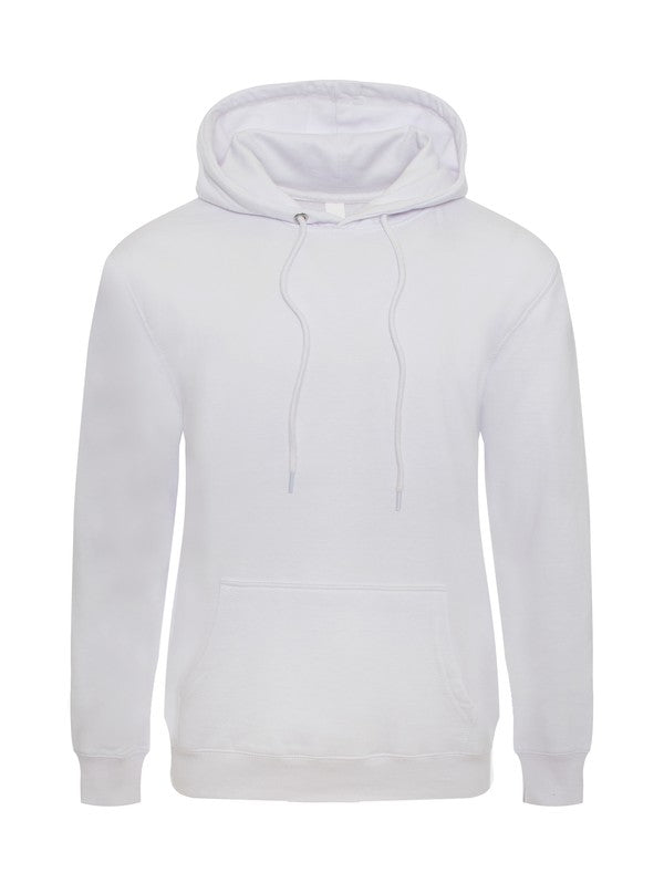 A cozy fleece pullover hoodie that blends soft, warm fabric with a relaxed, versatile fit, featuring a secure kangaroo pocket, ribbed cuffs and hem, and an adjustable hood for all-day comfort and easy layering.