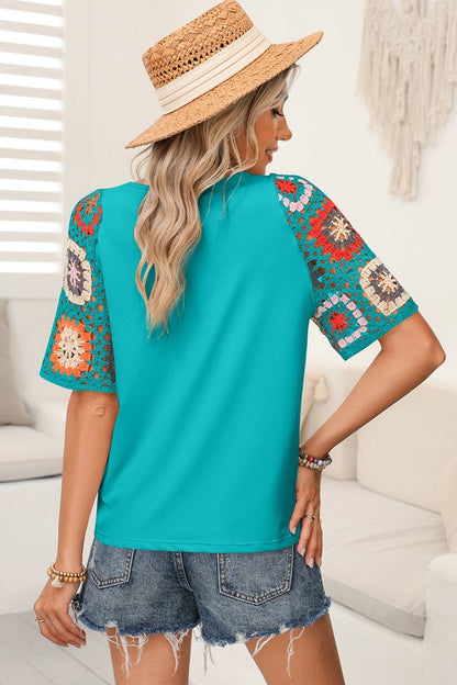 Lightweight, flattering, with sleeves that whisper “boho elegance.”