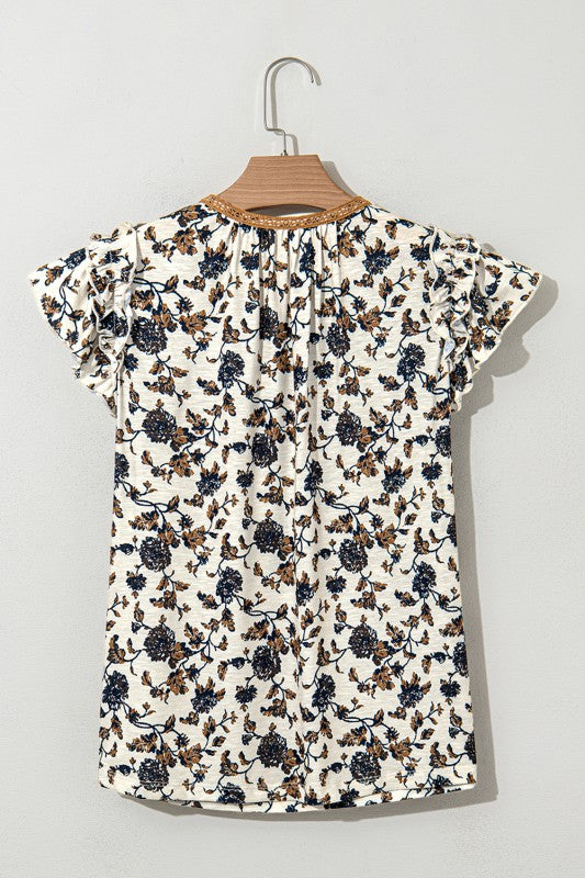 Lace-up neckline adds a trendy, playful detail.