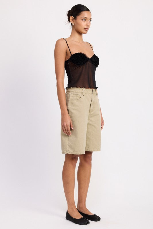 Regular bust cup sizing — true to size fit. 