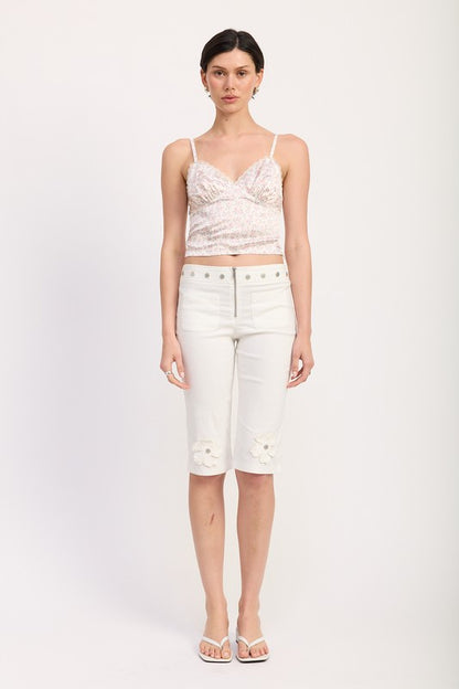 Imported design with quality stitching and trim. 