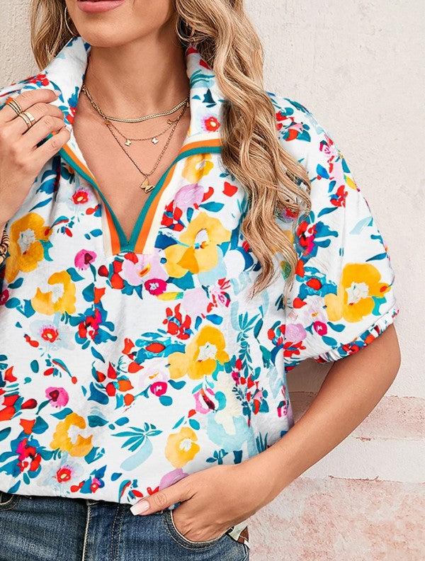 Perfect blouse for casual days or chic outings.