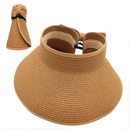 Stay cool, protected, and effortlessly chic with the Foldable Easy Carry Straw Sun Visor Hat. Whether you're lounging poolside, strolling the market, or jet-setting to your next sunny escape, this visor is your go-to for sun-smart fashion. Lightweight, breathable, and foldable—it’s the hat that fits your life.