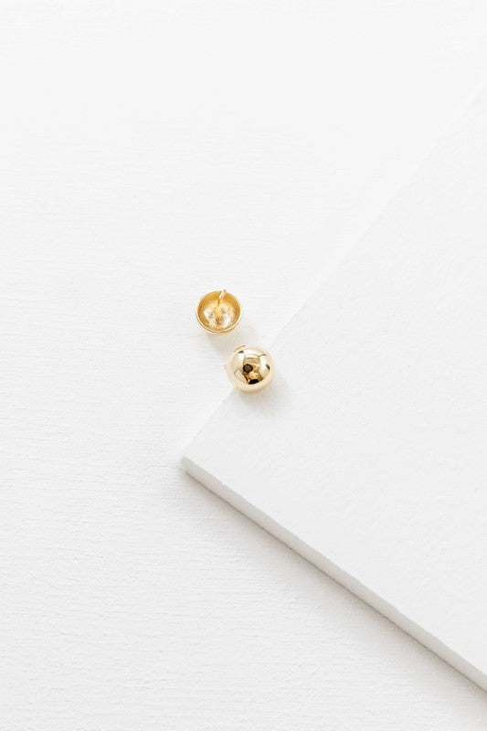 Golden Globe Earrings (14K)