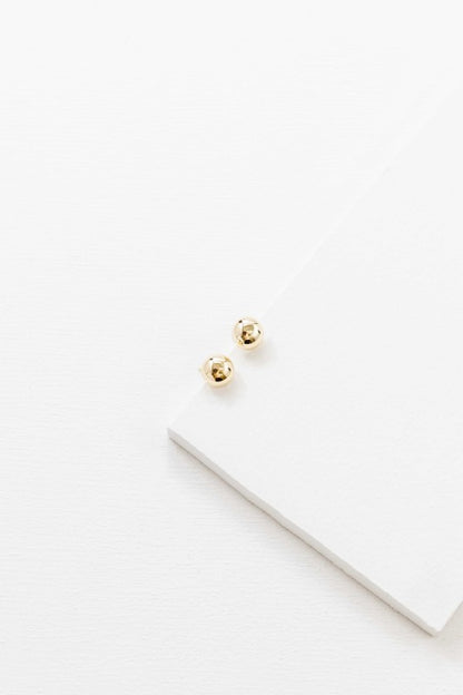 Golden Globe Earrings (14K)
