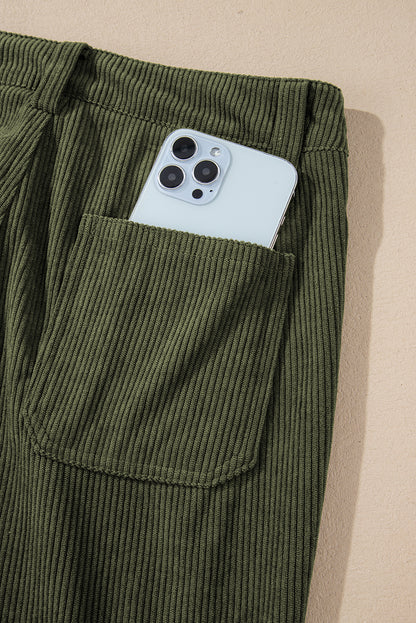 Green Corduroy Pants