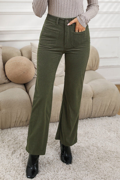 Green Corduroy Pants