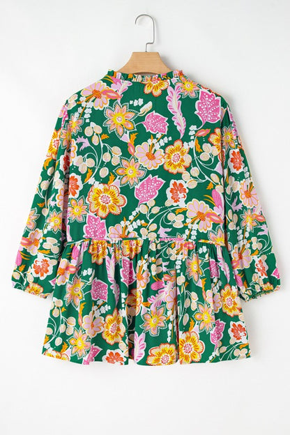 Babydoll silhouette ensures a relaxed fit below the bust for comfort. 