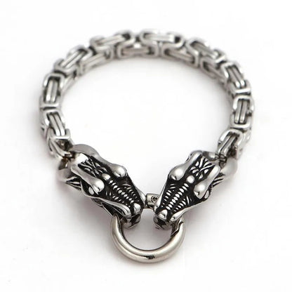 Men\\\\\\'s Vintage Skull Beaded Skull Bracelets Men\\\\\\'s Bracelets Gothic Jewelry Accessories Gifts
