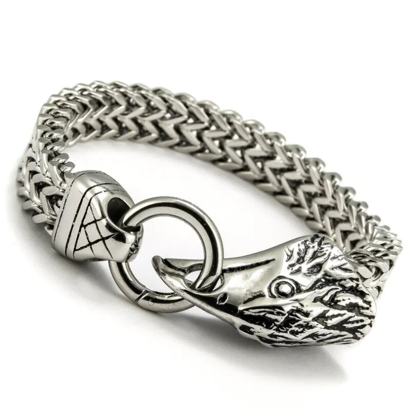 Men\\\\\\'s Vintage Skull Beaded Skull Bracelets Men\\\\\\'s Bracelets Gothic Jewelry Accessories Gifts