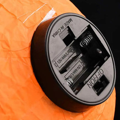 1pc Pumpkin Light Bat Spider Black Paper Orange White Hanging Lantern Halloween Birthday Party DIY Decoration Halloween Supplies