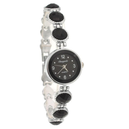 chaoyada women office ladies gold stainless steel luxury quartz wristwatch girls electronic waterproof bracelet watches
