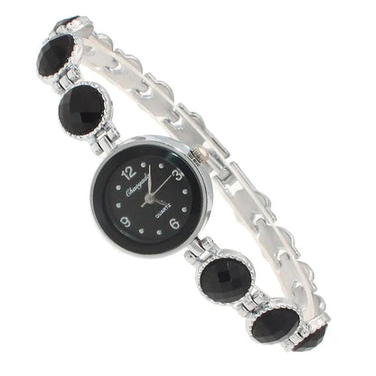 chaoyada women office ladies gold stainless steel luxury quartz wristwatch girls electronic waterproof bracelet watches