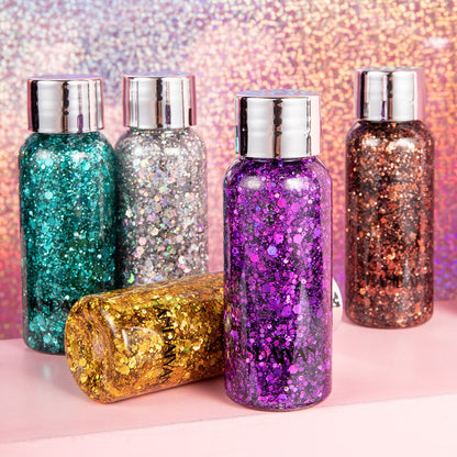 Shiny Eye Glitter Eyeshadow Nail Hair Body Face Sequins   Pigment for Eyes Glitter Eyeshadow Festival Party Glitter косметика