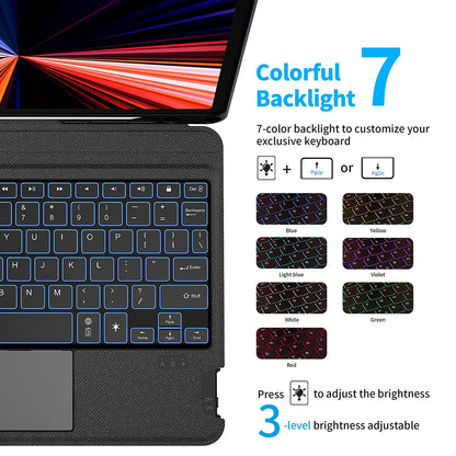 New! Wireless Keyboard for iPad Pro 12.9 11 10.9 10.5 10.2 Magnetic Detachable Keyboard for iPad Pro 11 2021 Tablet Keyboard