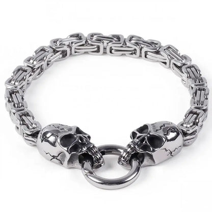 Men\\\\\\'s Vintage Skull Beaded Skull Bracelets Men\\\\\\'s Bracelets Gothic Jewelry Accessories Gifts