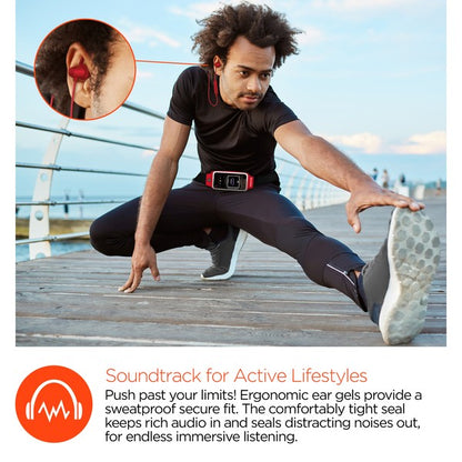 Crush your fitness goals with the HyperGear ActiveGear Wireless Earphones & Belt combo. Designed for athletes, runners, and everyday movers, this set delivers high-performance audio and hands-free convenience in one sleek package. Whether you're hitting the pavement or the gym, you’ll stay connected, focused, and totally untangled