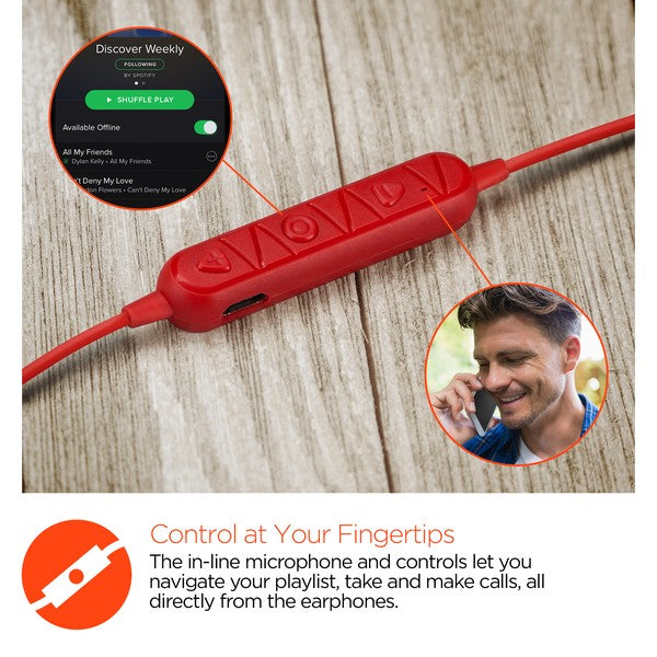 Crush your fitness goals with the HyperGear ActiveGear Wireless Earphones & Belt combo. Designed for athletes, runners, and everyday movers, this set delivers high-performance audio and hands-free convenience in one sleek package. Whether you're hitting the pavement or the gym, you’ll stay connected, focused, and totally untangled