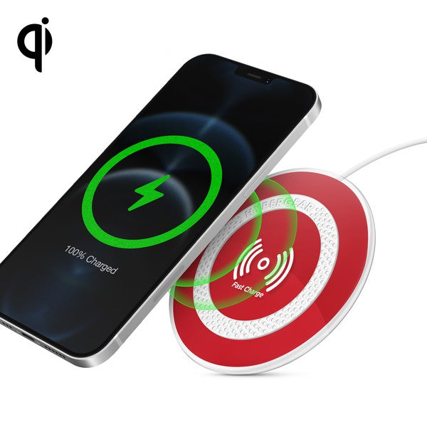 Power up without plugging in. The HyperGear ChargePad Pro delivers a blazing-fast 15W wireless charge in a sleek, ultra-slim design that looks as good as it performs. Whether you're at your desk, bedside, or on the go, this charger keeps your devices powered and your space clutter-free.
