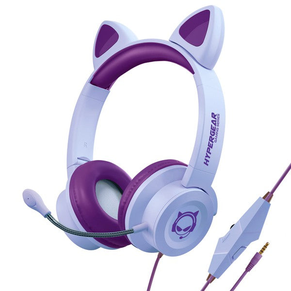 Meet Kombat Kitty—the purr-fect gaming headset designed just for kids! With plush ear cushions, an adjustable padded headband, and adorable cat ears, this headset delivers high-definition stereo sound and all-day comfort for gaming, streaming, and schoolwork. Whether they're teaming up in Fortnite or tuning into online classes, Kombat Kitty keeps kids connected and confident.