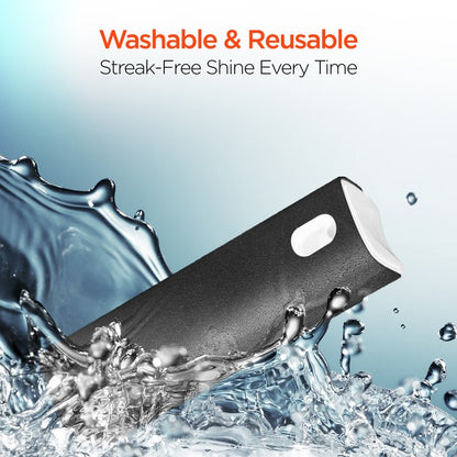 A black ScreenWhiz spray bottle labeled “Pro-Tech Screen Cleaning Kit,” designed for cleaning electronic screens.