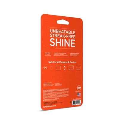 A black ScreenWhiz spray bottle labeled “Pro-Tech Screen Cleaning Kit,” designed for cleaning electronic screens.