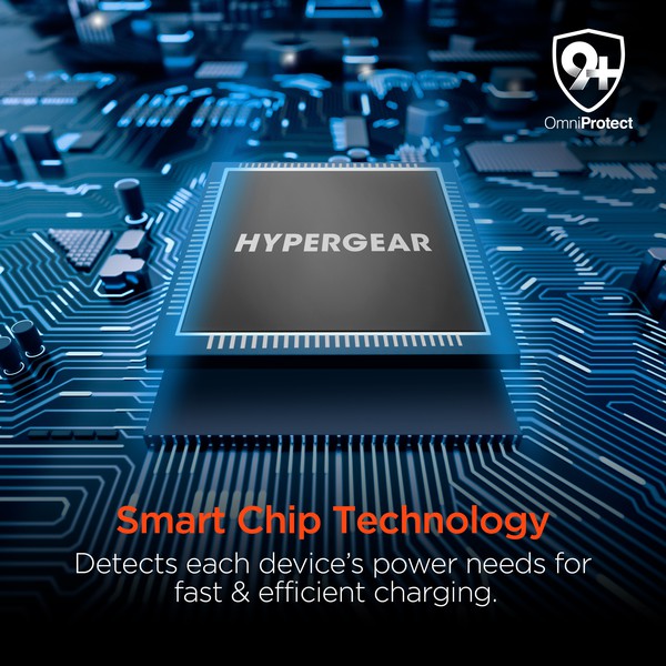 Stay charged wherever life takes you with the HyperGear 20000mAh Power Bank. Featuring a massive battery capacity and dual fast-charging outputs—including 20W USB-C Power Delivery and 18W Adaptive Fast Charge USB-A—this slim powerhouse is built for multitaskers, travelers, and tech lovers who need reliable juice on the go.
