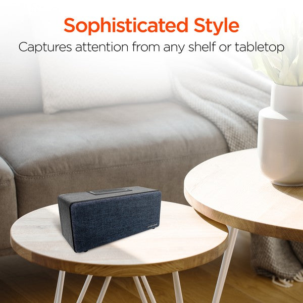 Turn up the style and the sound with the HyperGear Fabrix 2 Wireless Speaker. Wrapped in premium woven fabric and powered by rich stereo drivers, this speaker blends fashion and function for music lovers who want more than just volume. Whether you're hosting, chilling, or working, Fabrix 2 delivers immersive audio in a design that fits any space.
