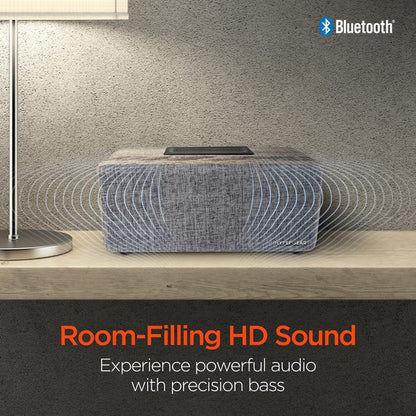 Turn up the style and the sound with the HyperGear Fabrix 2 Wireless Speaker. Wrapped in premium woven fabric and powered by rich stereo drivers, this speaker blends fashion and function for music lovers who want more than just volume. Whether you're hosting, chilling, or working, Fabrix 2 delivers immersive audio in a design that fits any space.