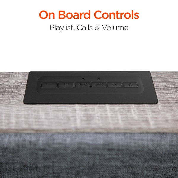 Turn up the style and the sound with the HyperGear Fabrix 2 Wireless Speaker. Wrapped in premium woven fabric and powered by rich stereo drivers, this speaker blends fashion and function for music lovers who want more than just volume. Whether you're hosting, chilling, or working, Fabrix 2 delivers immersive audio in a design that fits any space.