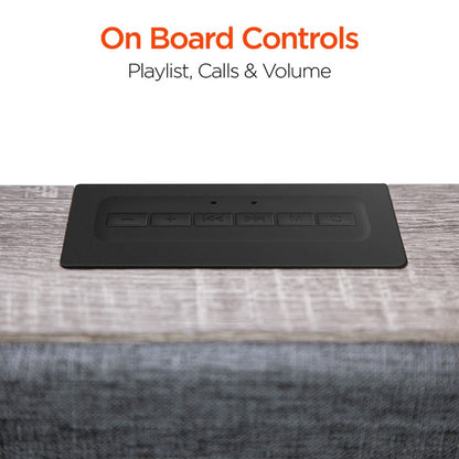 Turn up the style and the sound with the HyperGear Fabrix 2 Wireless Speaker. Wrapped in premium woven fabric and powered by rich stereo drivers, this speaker blends fashion and function for music lovers who want more than just volume. Whether you're hosting, chilling, or working, Fabrix 2 delivers immersive audio in a design that fits any space.