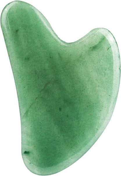 Jade facial roller and gua sha set in a gift box — natural jade tools for facial massage and skincare

