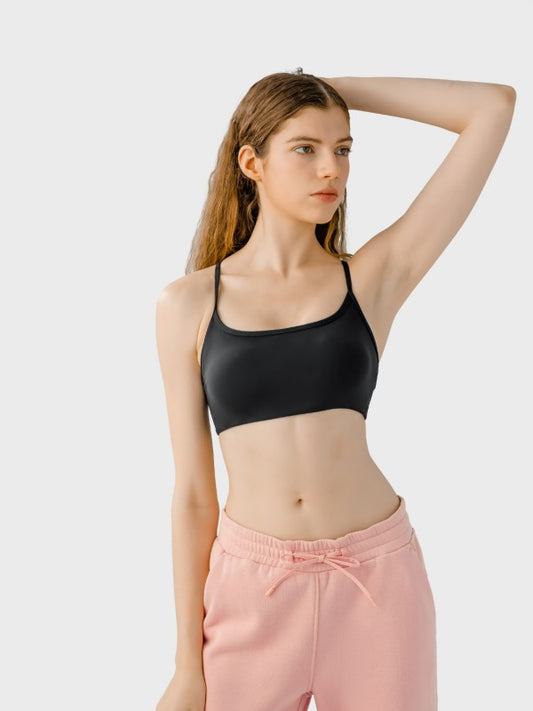 Flirty straps. Functional fit. The JupiterGear Crisscross Cami is your go-to for layering, lounging, or light workouts. With a sleek silhouette and delicate crisscross back straps, it’s designed to move with you while adding a touch of flair to your everyday look.