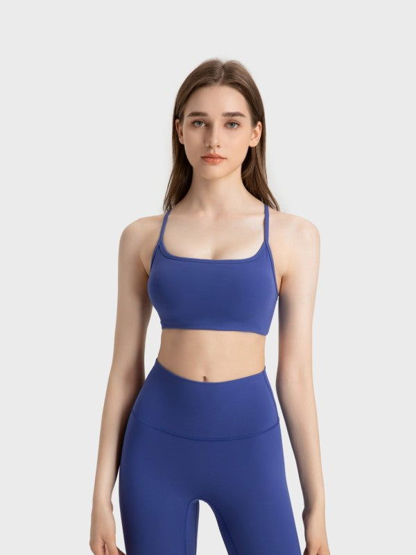 Flirty straps. Functional fit. The JupiterGear Crisscross Cami is your go-to for layering, lounging, or light workouts. With a sleek silhouette and delicate crisscross back straps, it’s designed to move with you while adding a touch of flair to your everyday look.