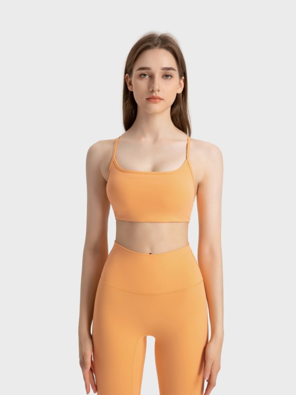 Flirty straps. Functional fit. The JupiterGear Crisscross Cami is your go-to for layering, lounging, or light workouts. With a sleek silhouette and delicate crisscross back straps, it’s designed to move with you while adding a touch of flair to your everyday look.