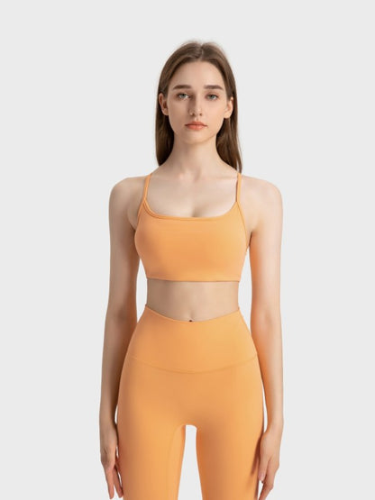 Flirty straps. Functional fit. The JupiterGear Crisscross Cami is your go-to for layering, lounging, or light workouts. With a sleek silhouette and delicate crisscross back straps, it’s designed to move with you while adding a touch of flair to your everyday look.