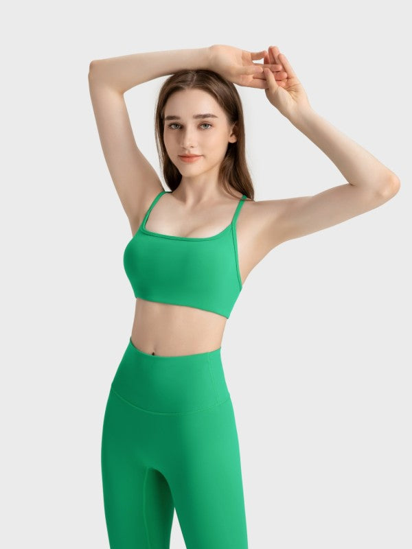 Flirty straps. Functional fit. The JupiterGear Crisscross Cami is your go-to for layering, lounging, or light workouts. With a sleek silhouette and delicate crisscross back straps, it’s designed to move with you while adding a touch of flair to your everyday look.