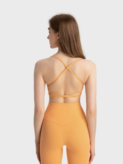 Flirty straps. Functional fit. The JupiterGear Crisscross Cami is your go-to for layering, lounging, or light workouts. With a sleek silhouette and delicate crisscross back straps, it’s designed to move with you while adding a touch of flair to your everyday look.