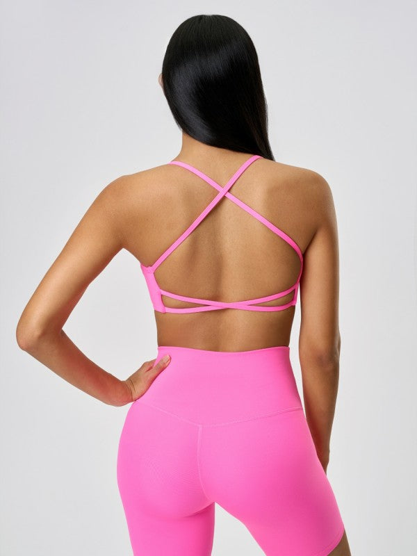 Flirty straps. Functional fit. The JupiterGear Crisscross Cami is your go-to for layering, lounging, or light workouts. With a sleek silhouette and delicate crisscross back straps, it’s designed to move with you while adding a touch of flair to your everyday look