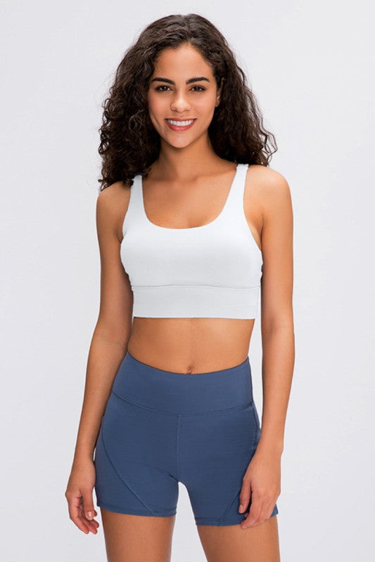 Support that moves with you. Style that stands out. The JupiterGear Double-XBack Sports Bra is designed for women who want more than just function from their fitness wear. With its sleek double crisscross back straps and smooth, sculpting fit, this bra delivers medium support with maximum style